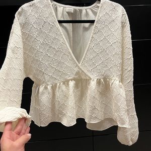 Wilfred Espace Peplum top || size small (BNWT)